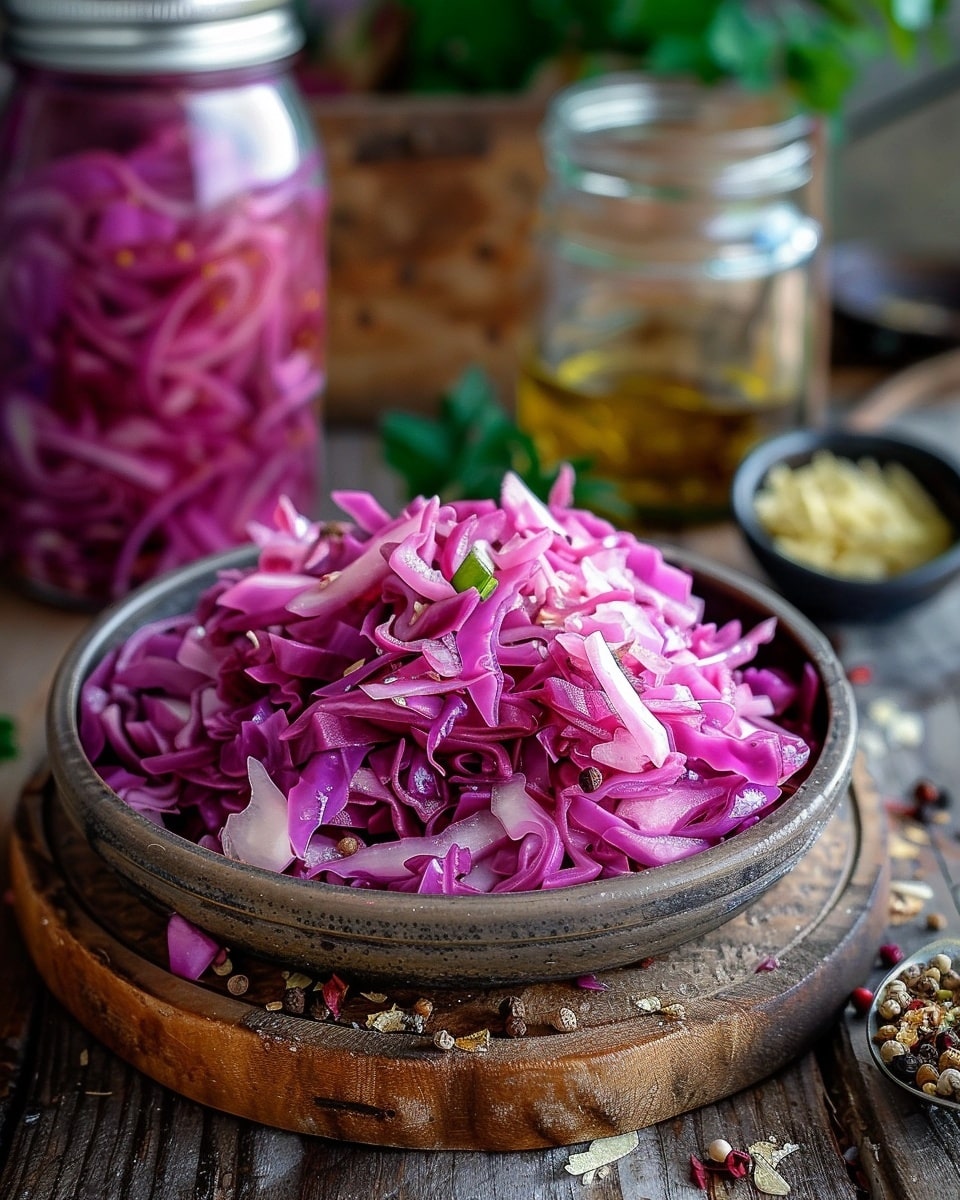 Elevate Meals with Quick Pickled Cabbage: A Mediterranean Staple